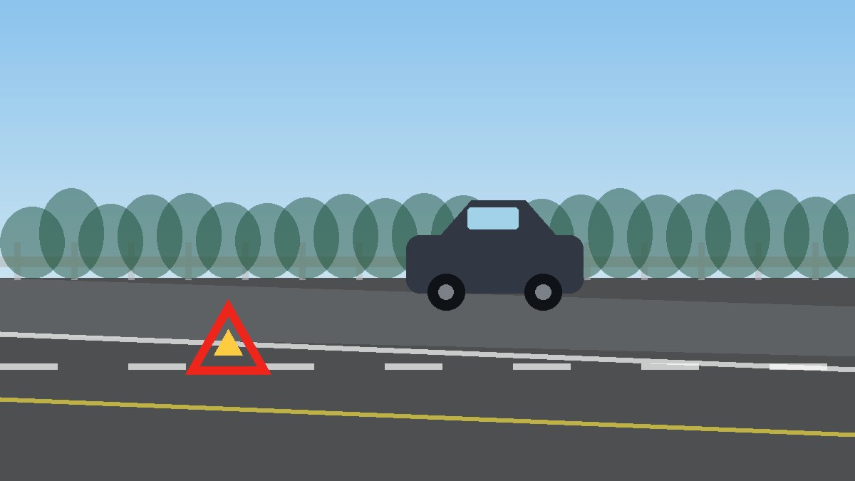 通辽道路故障安全等待现场图